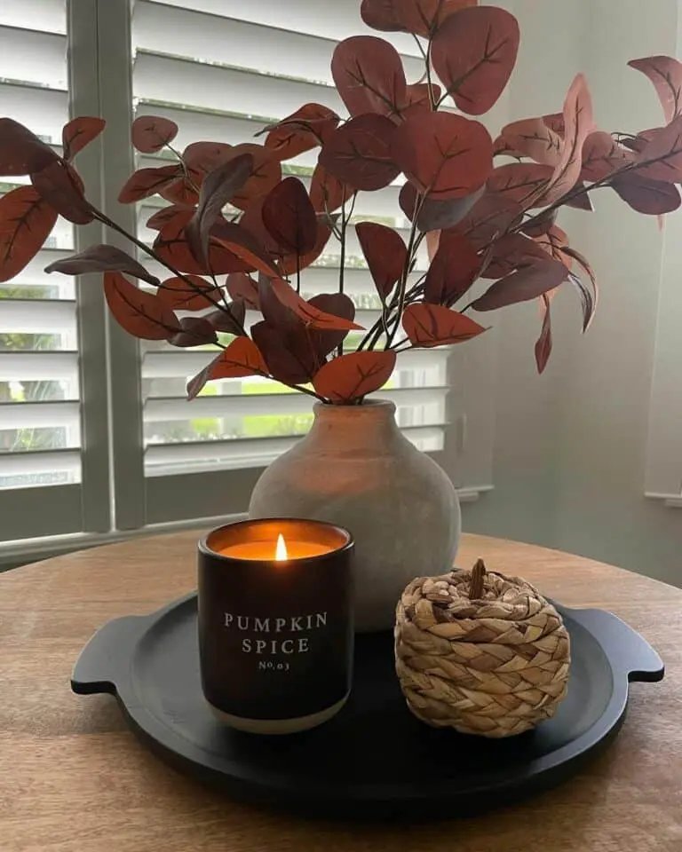 Calm Fall Table Centerpiece