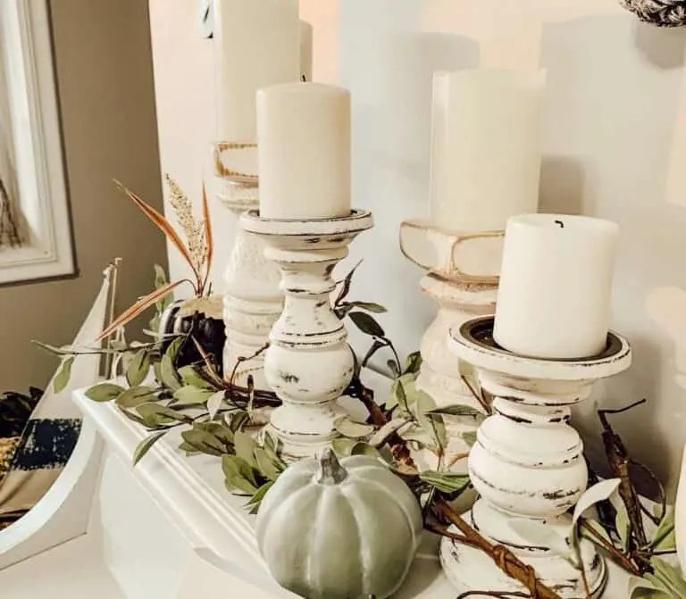 Candle Holders on Piano