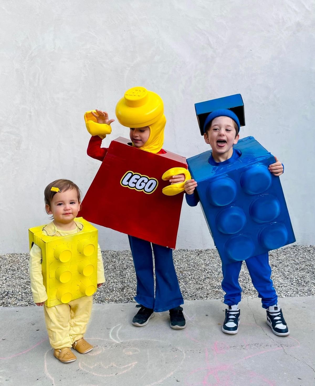 Cardboard Lego Costumes