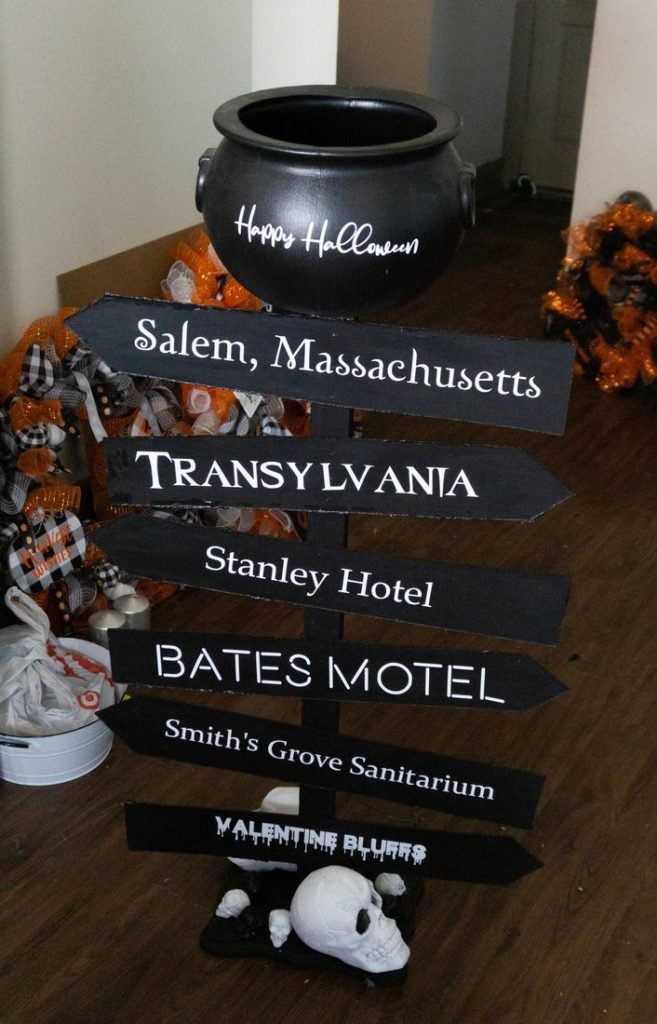Cauldron Treat Signpost