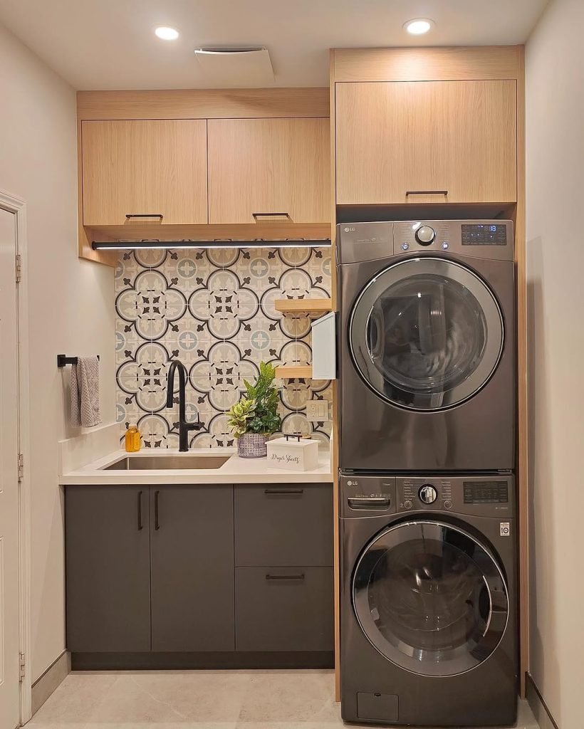 Chic Laundry Space Solutions