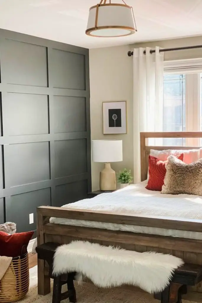 Chic Modern Rustic Bedroom