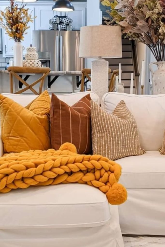 Chunky Knitted Throw Decor