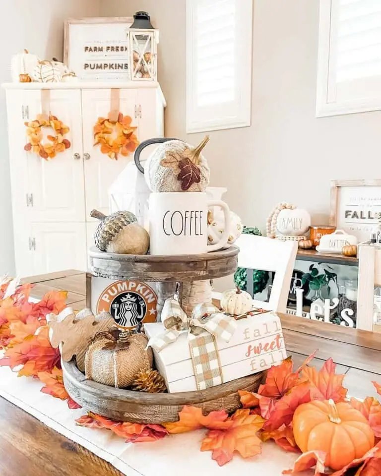 Coffee Fall Tray Ideas