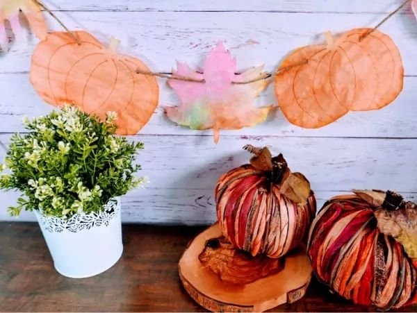 Coffee Filter Garland