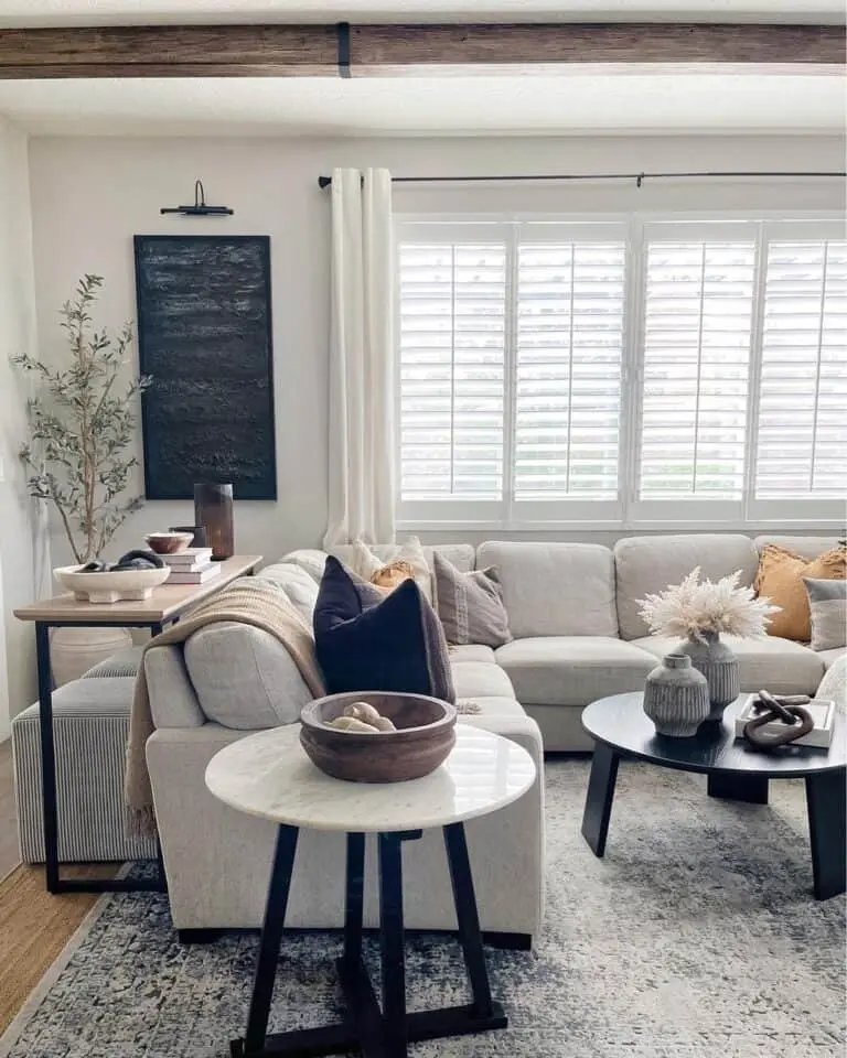 Coffee Table Fall Decor