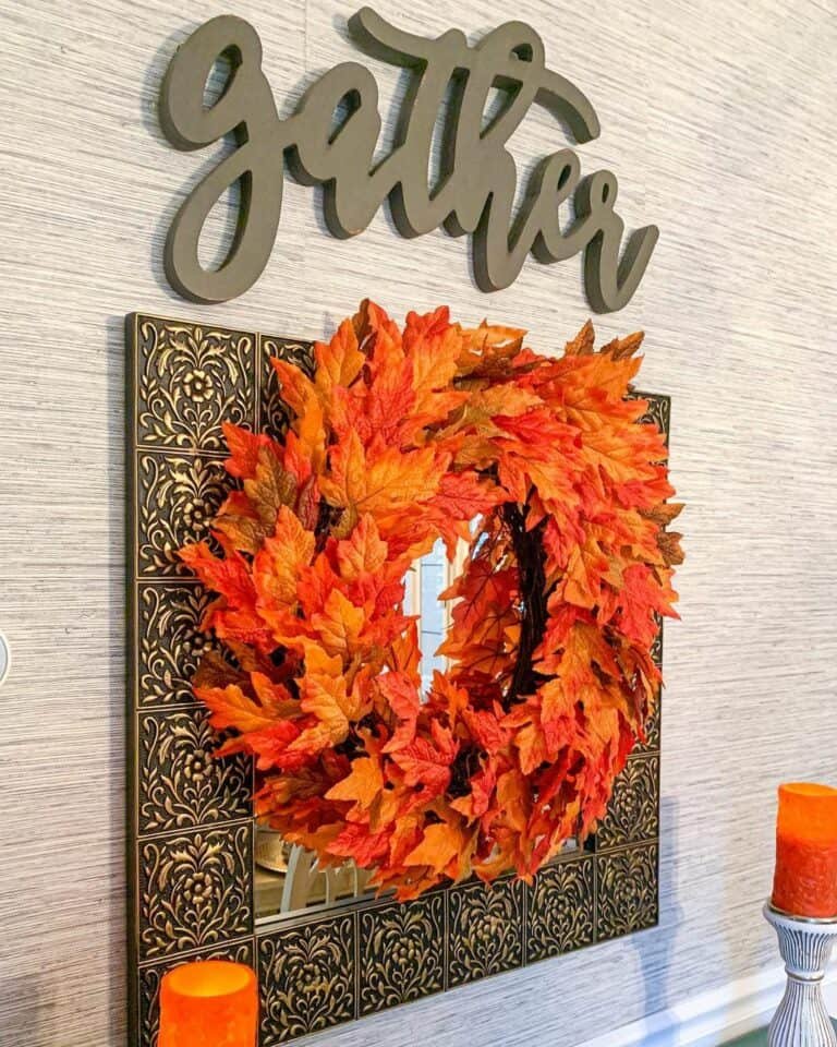 Colorful Autumn Wreath Designs