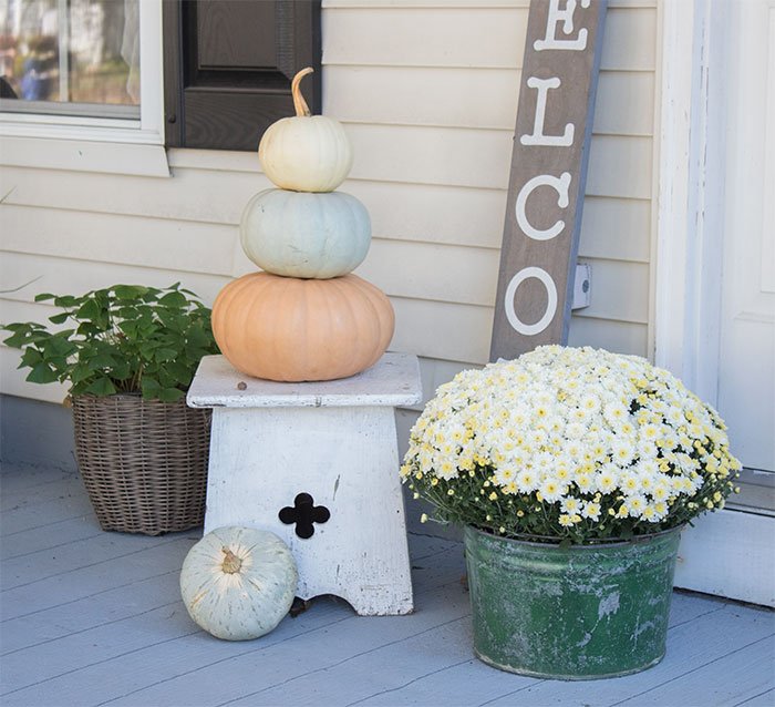 Colorful Stackable Pumpkins