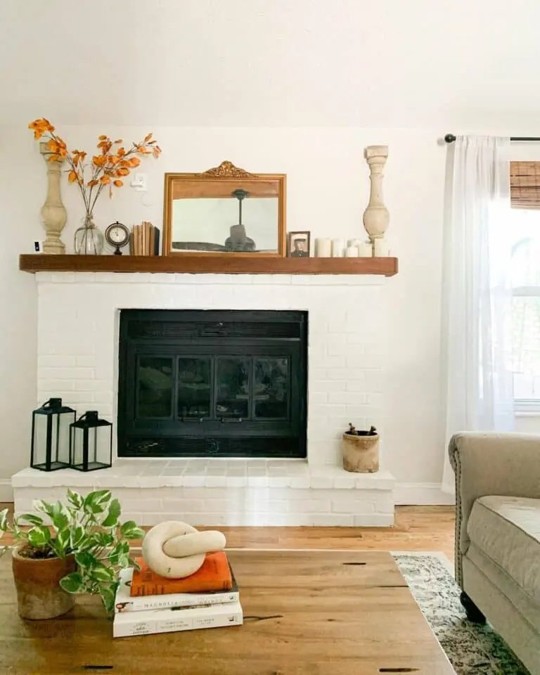 Country Fall Mantel Ideas