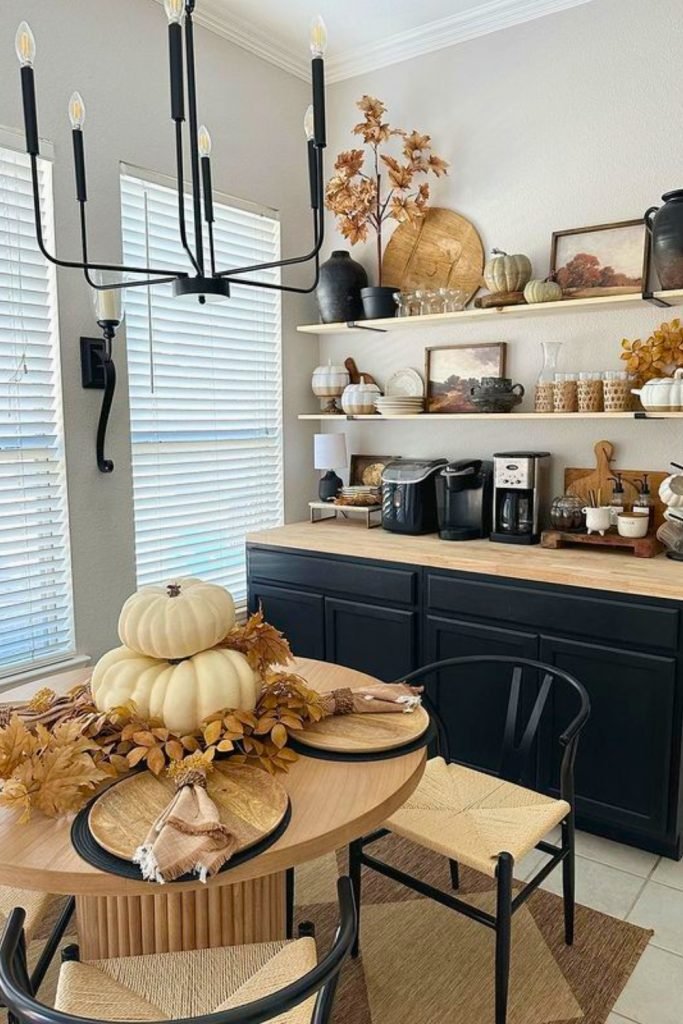 Cozy Fall Coffee Nook