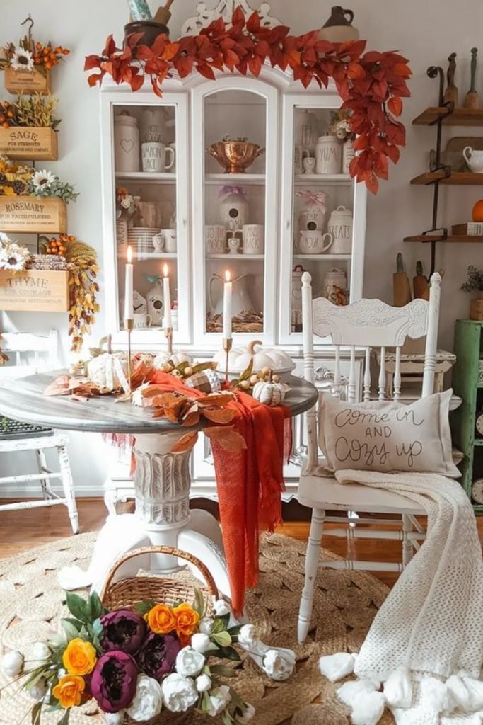 Cozy Fall Gathering Space