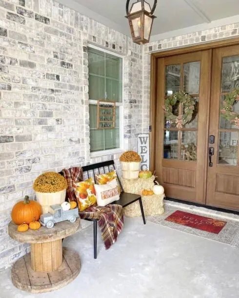 Cozy Porch Seating