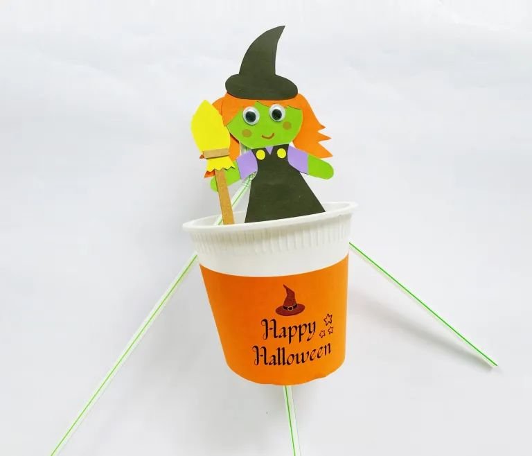 Cup Craft Flying Witch