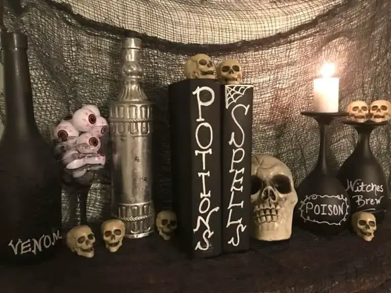 Dollar Store Apothecary Decor