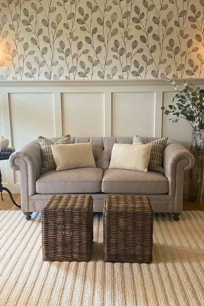 Earthy Autumn Living Room