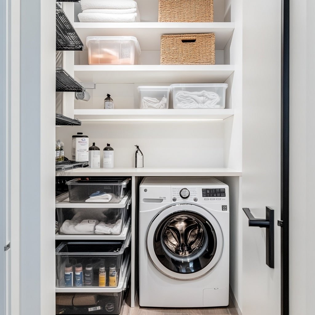 Efficient Minimalist Pantry Organization