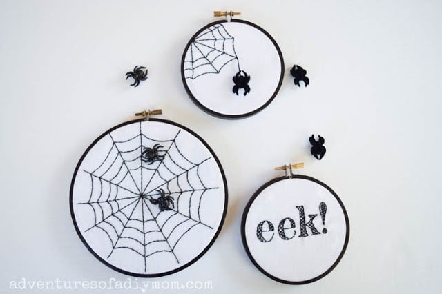Embroidered Halloween Wall Decor
