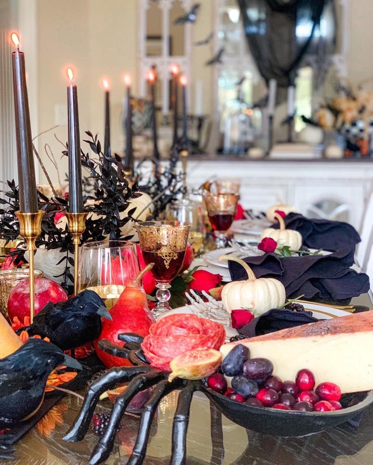 Enchanting Halloween Tablescape