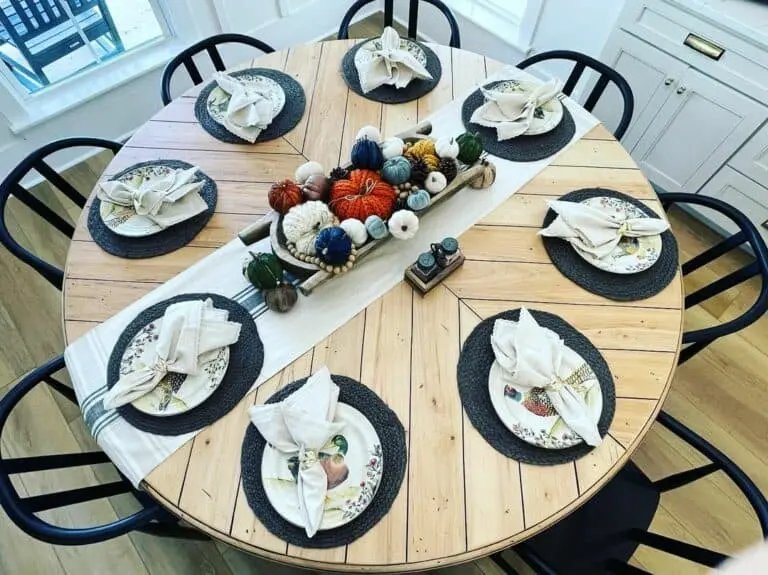 Fall Centerpieces for Large Tables