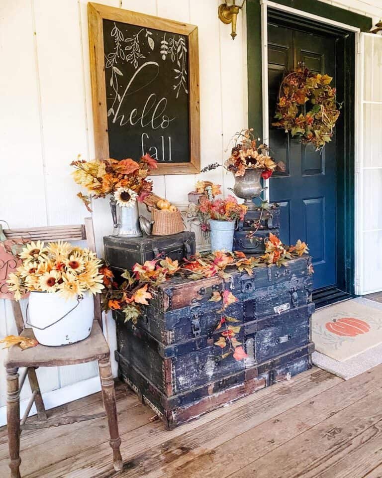 Fall Chalkboard Decor