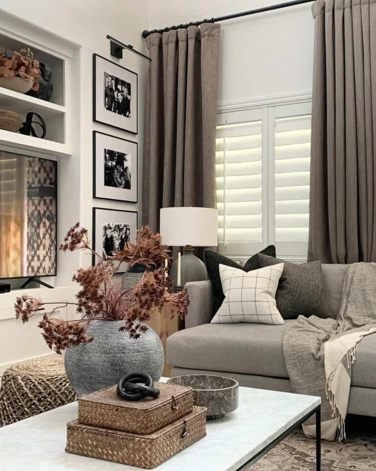 Fall Coffee Table Décor