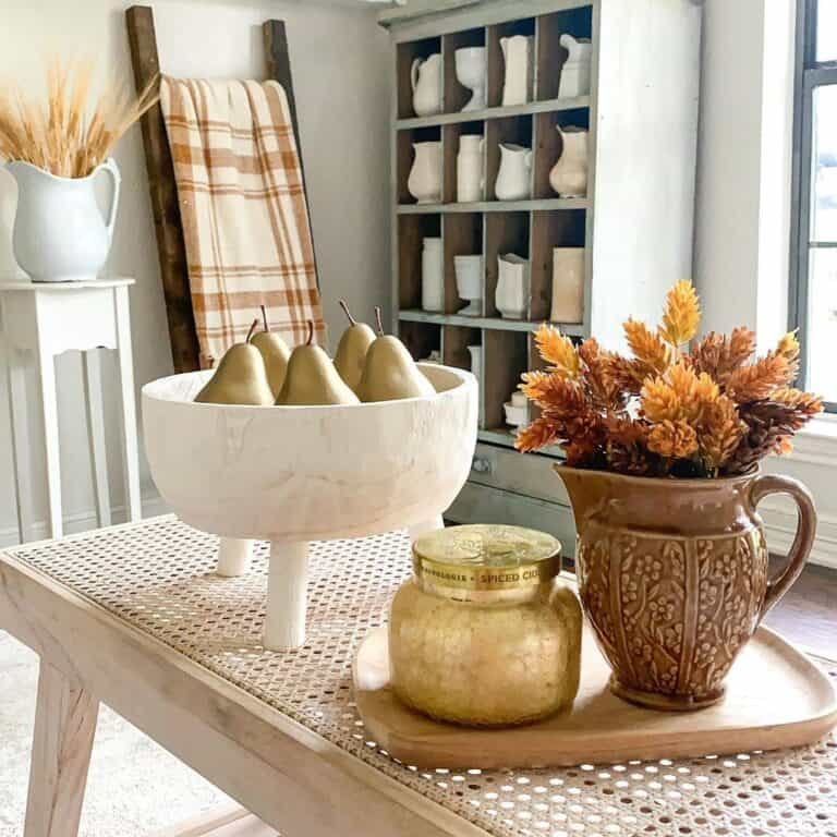 Fall Decor in Kitchen