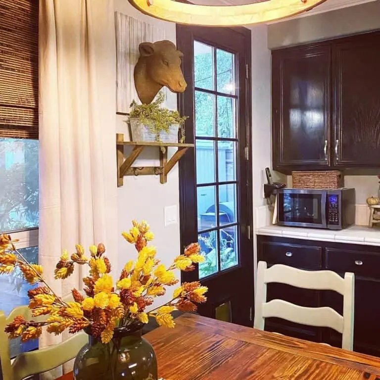 Fall Floral Kitchen Update