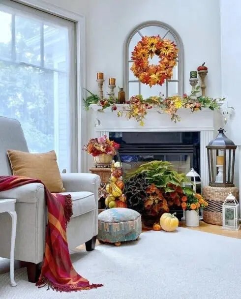 Fall Flowers and Harvests