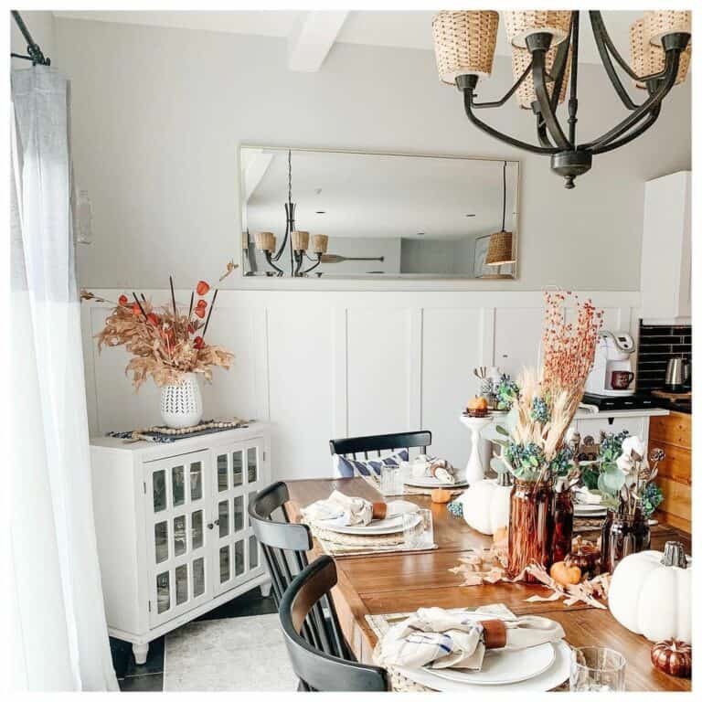 Fall-Inspired Dining Decor