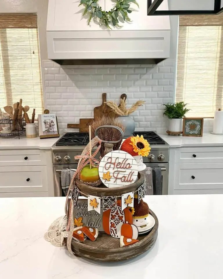 Fall Tray Decor