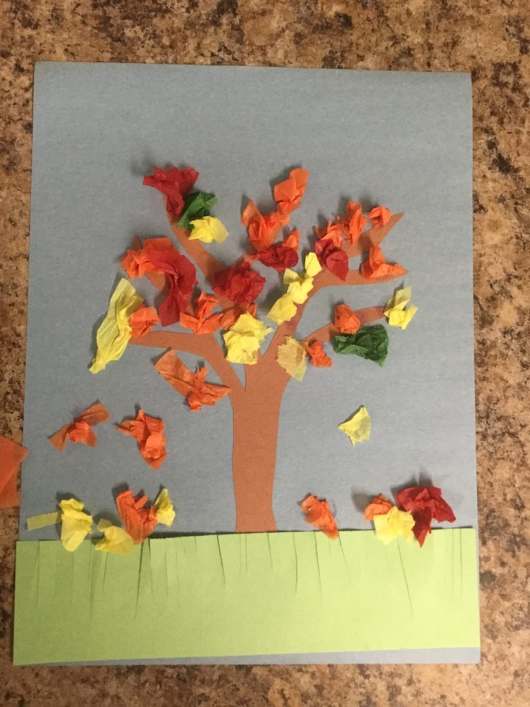 Fall Tree Craft Project