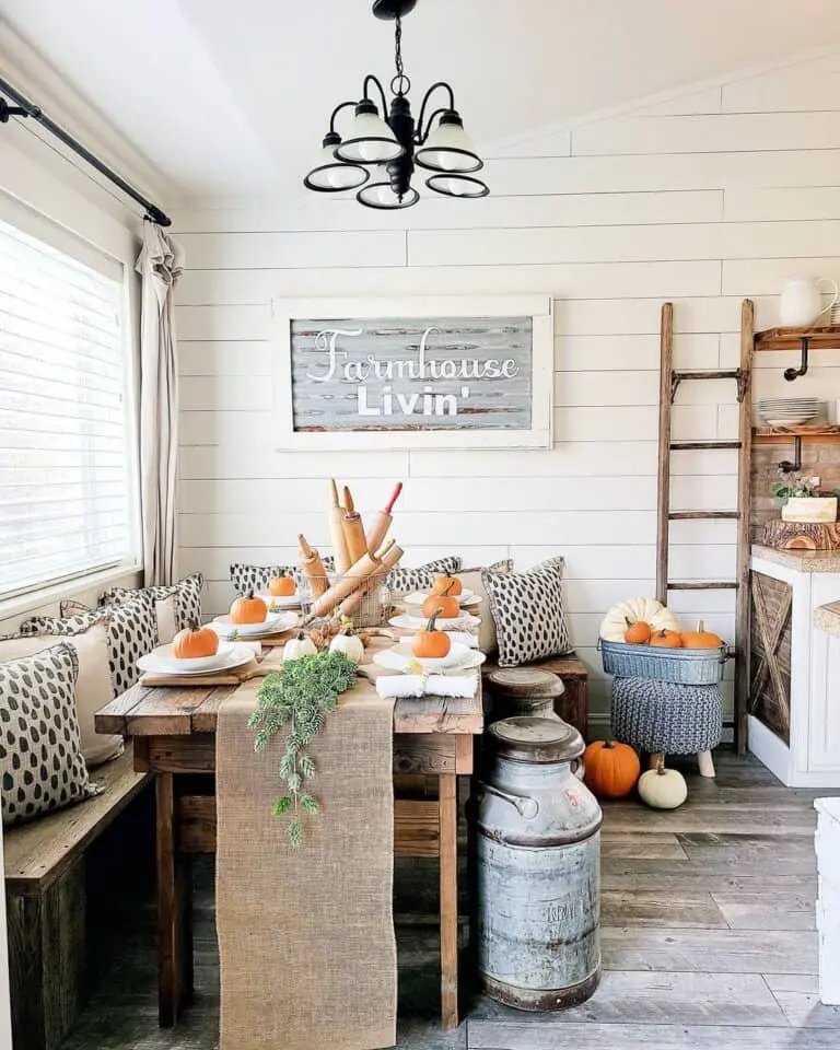 Farmhouse Dining Decor