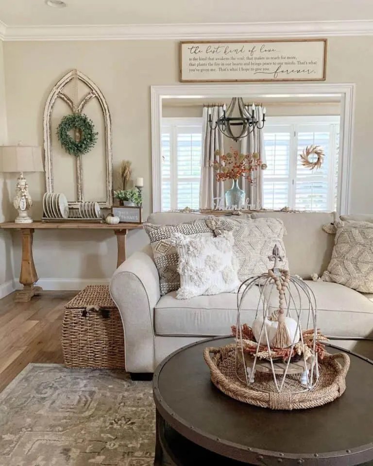 Farmhouse Fall Living Room