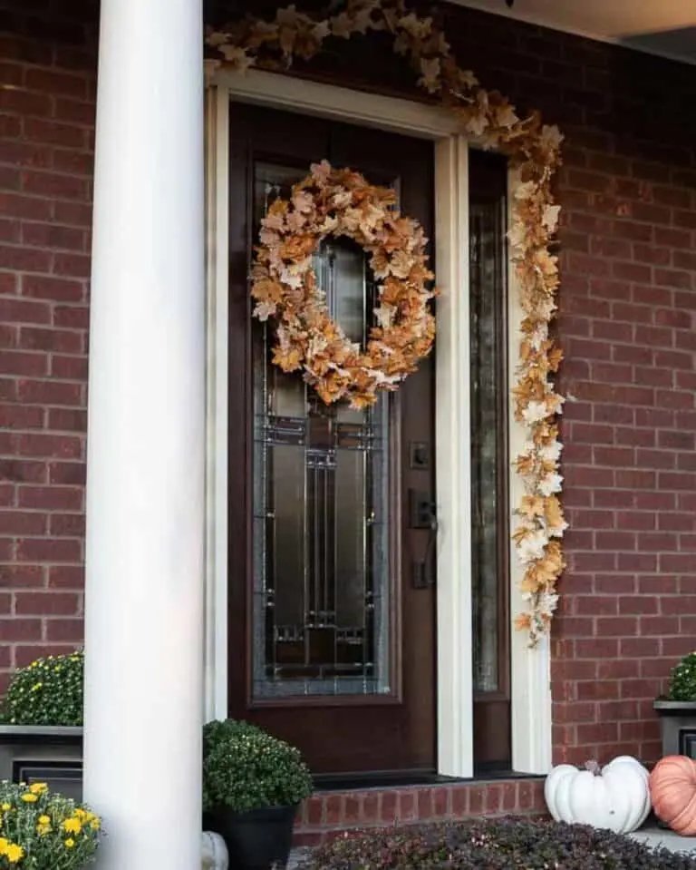 Farmhouse Fall Porch Style