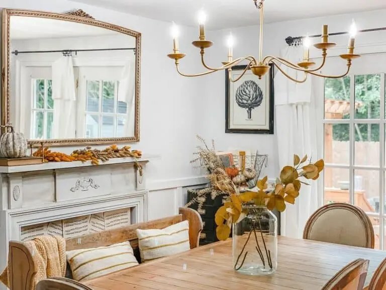 Farmhouse Table Bench Seating
