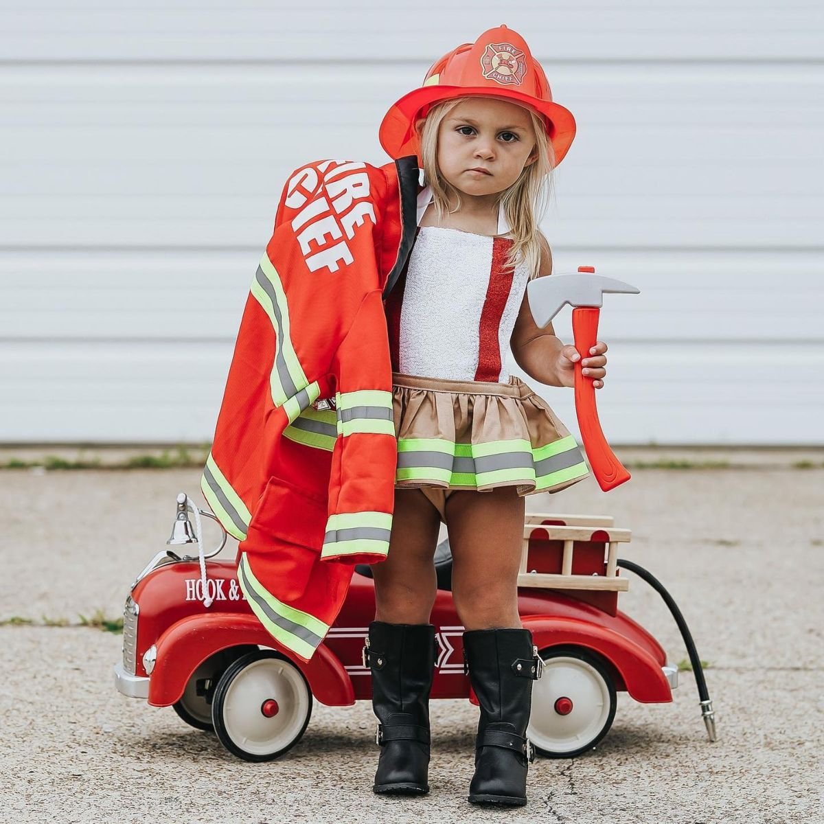 Fire Chief Costume Look
