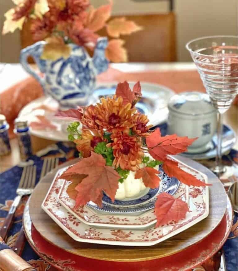 Foraged Leaf Decor