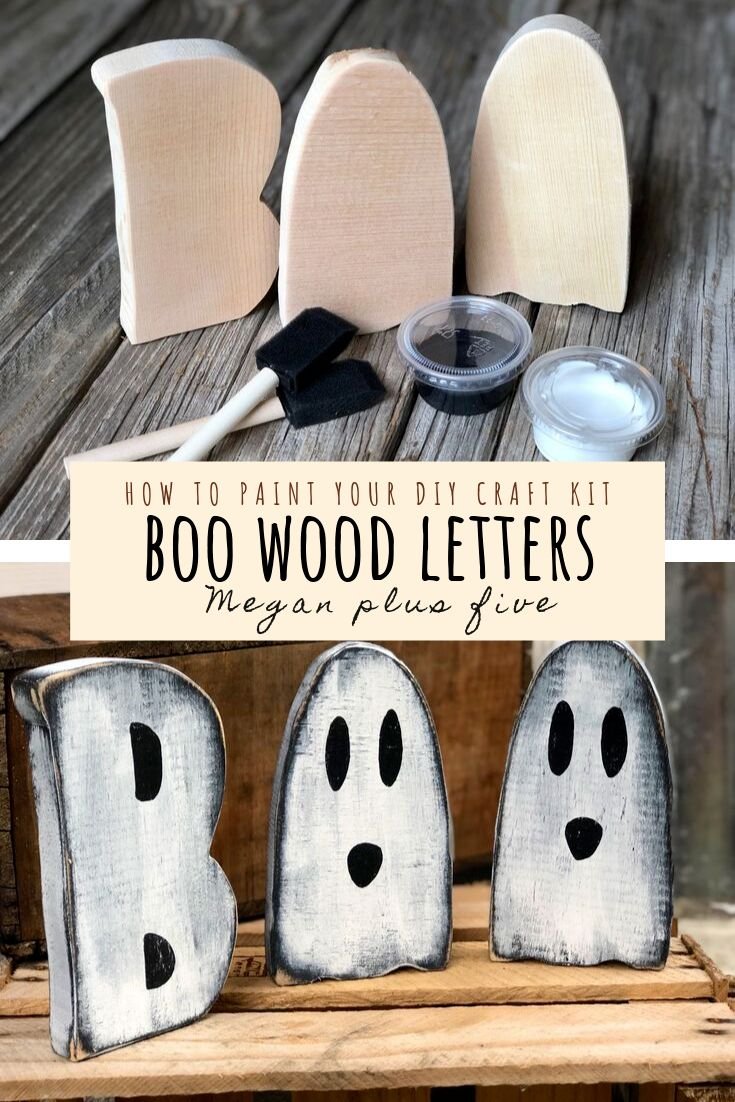 Freestanding Halloween Letters