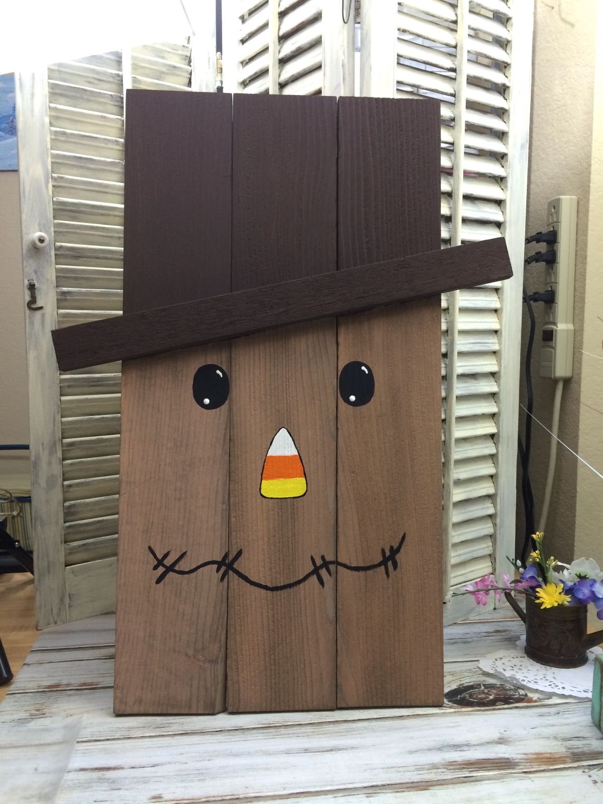 Friendly DIY Scarecrow