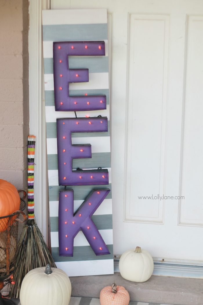 Front Porch Sign Design