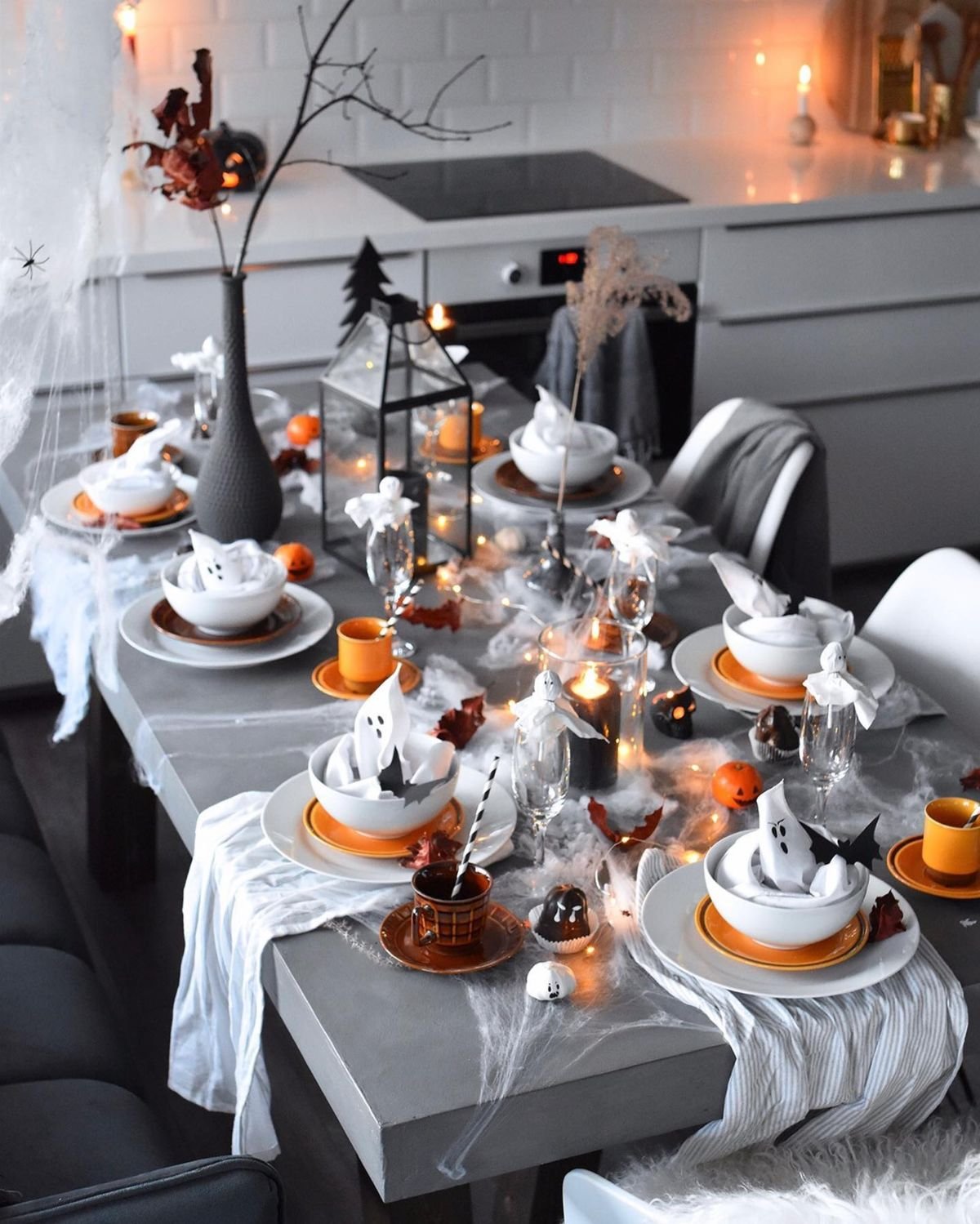 Garlic Mini Ghosts Decoration