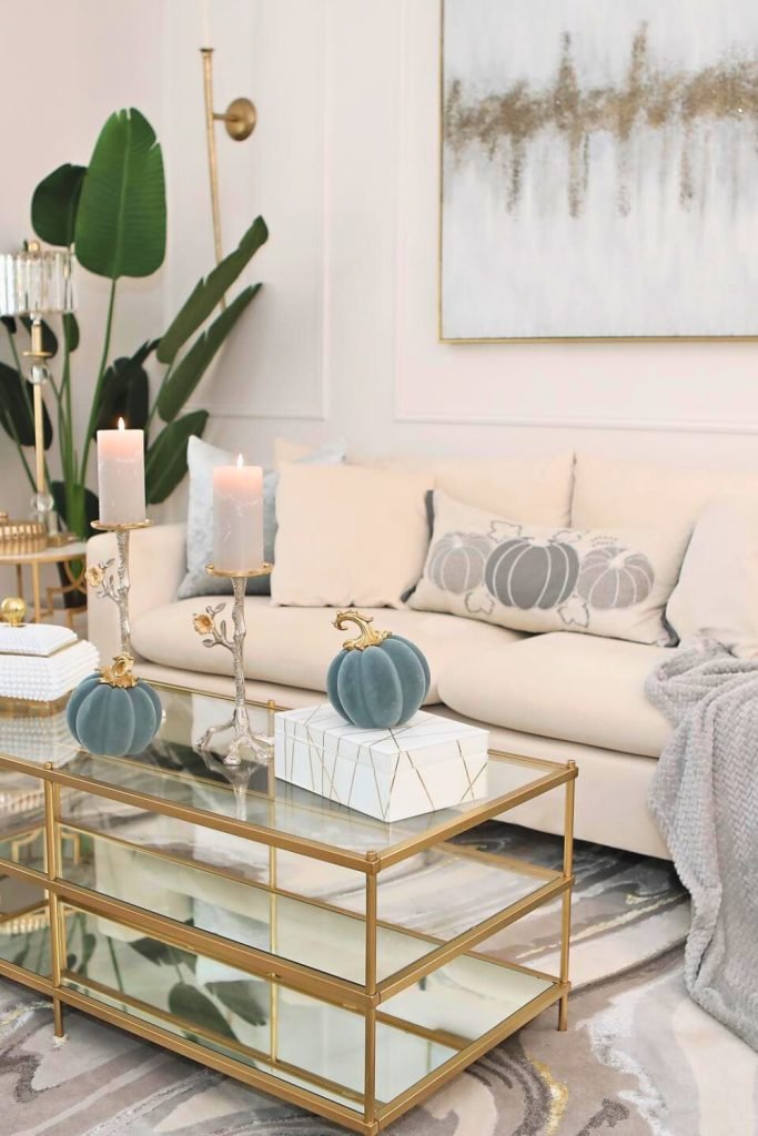 Gold and Velvet Decor