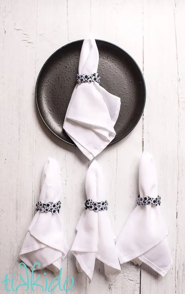 Googly Eye Napkin Rings