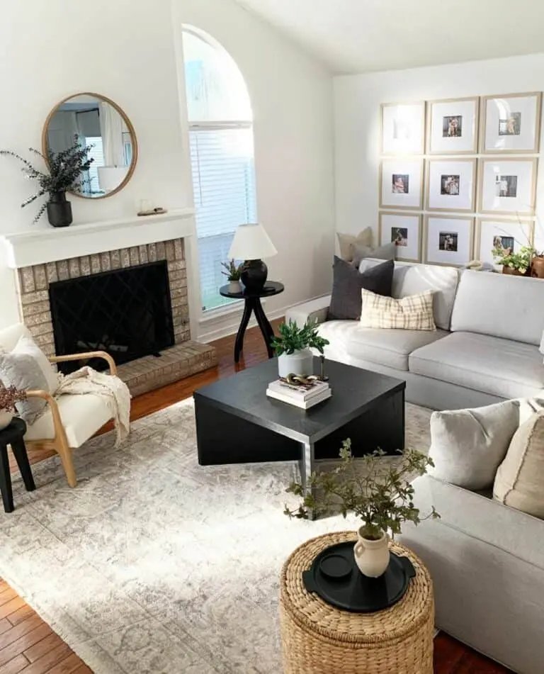 Gray and Organic Decor