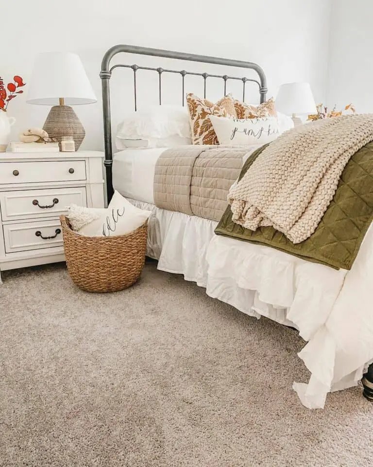 Guest Room Fall Decor