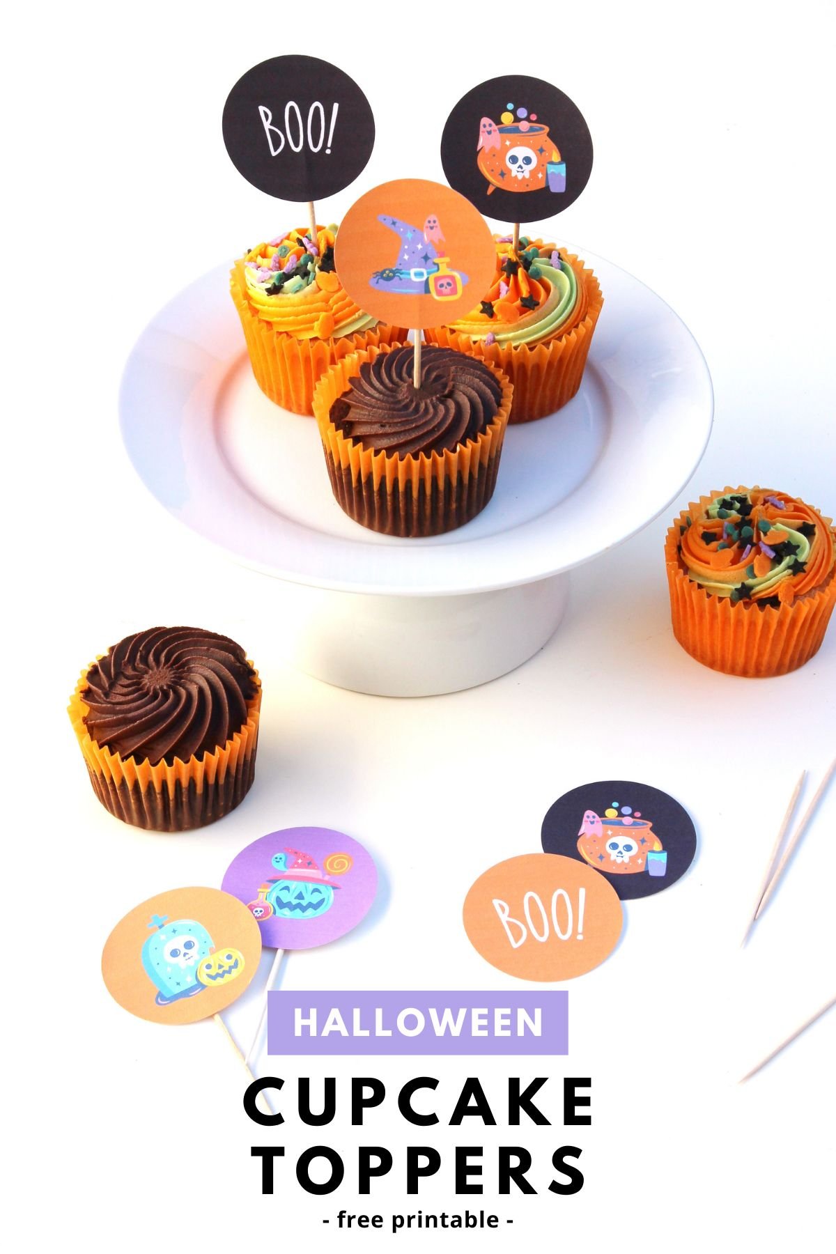 Halloween Cupcake Decorations