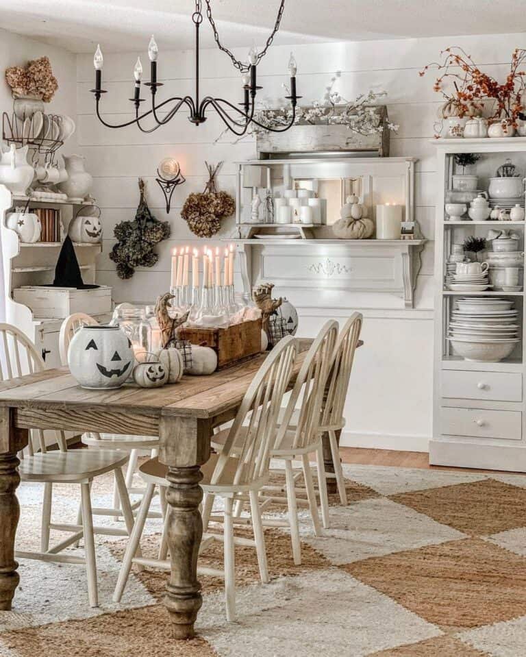 Halloween Dining Room Decor