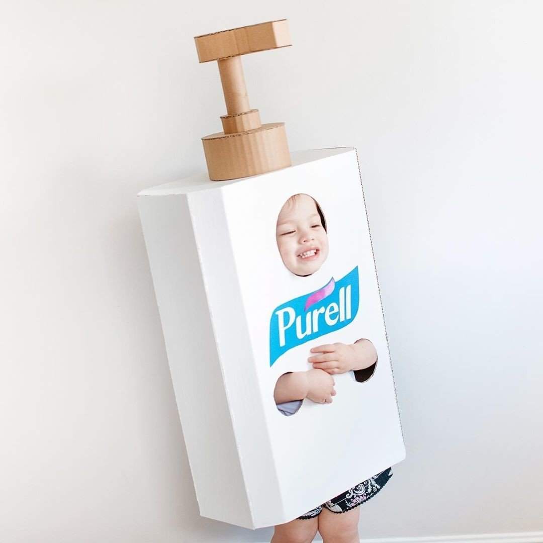 Hand Sanitizer Costume Design