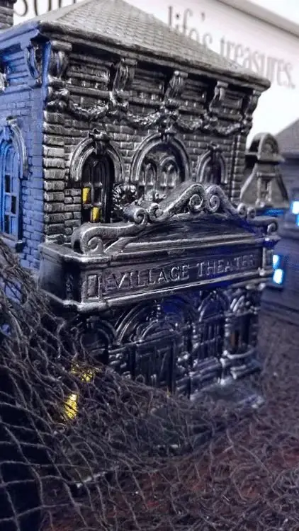 Haunted Halloween Village Decor