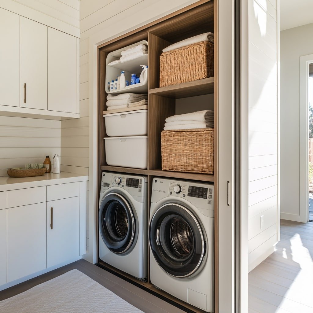 Hidden Laundry Space Solution
